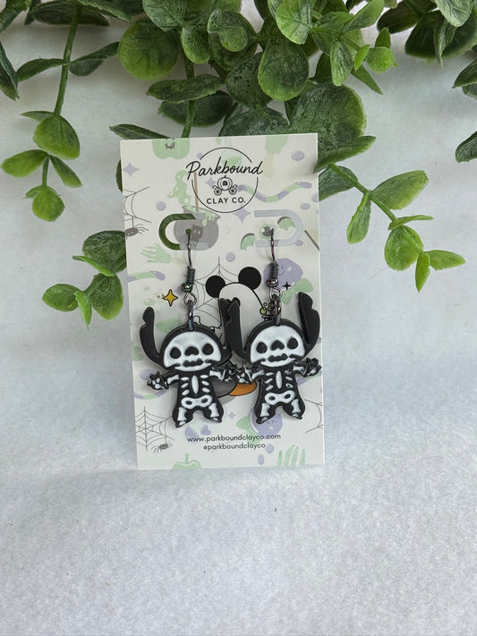 Skeleton Stitch | HalloweenBound Earrings