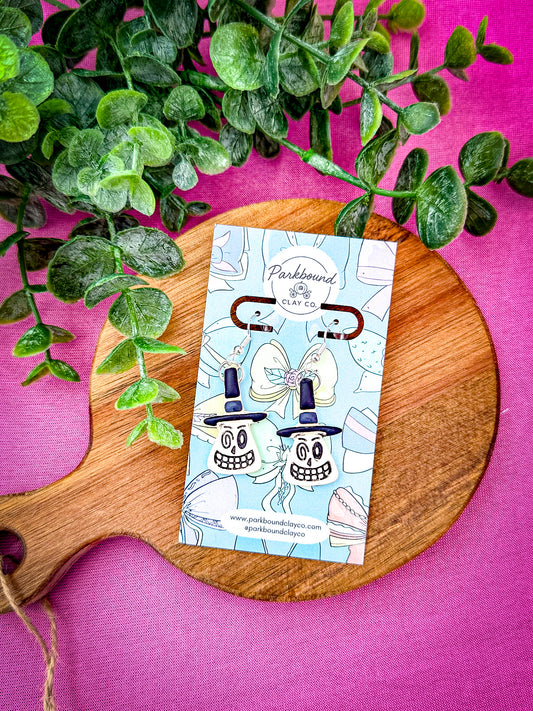 Mayor-Inspired Earrings | Nightmare Before Christmas Polymer Clay Earrings