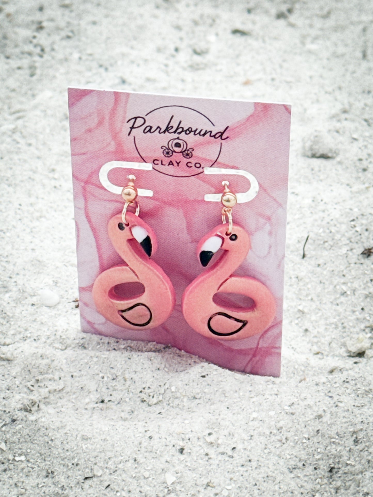 Flamingo Float Earrings