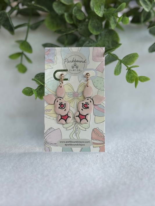 Piglet | Hundred Acre Style Earrings