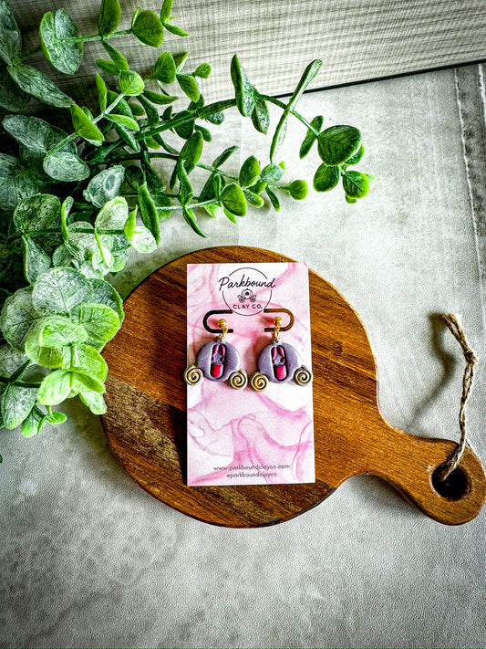 Enchanted Carriage Earrings – Fairytale Charm