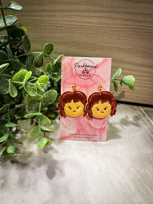 Hermione-Inspired Character Earrings