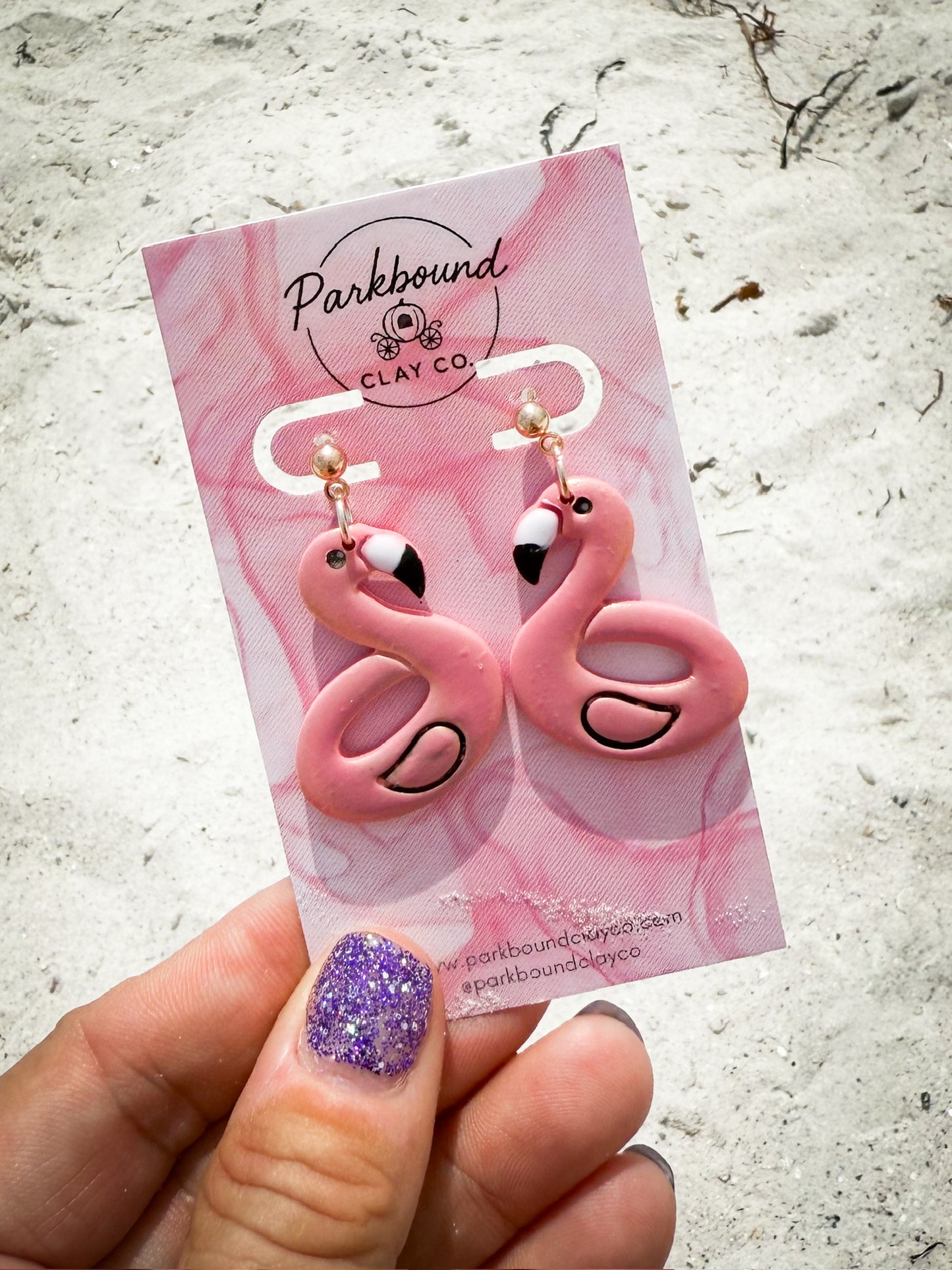 Flamingo Float Earrings