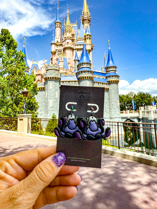 Ursula-Inspired Tentacle Earrings – Wickedly Fabulous