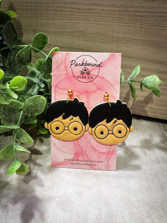 Harry Character Earrings – The Boy Who Lived