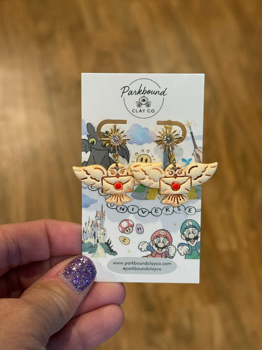 Owl Post Earrings – Whimsical & Magical