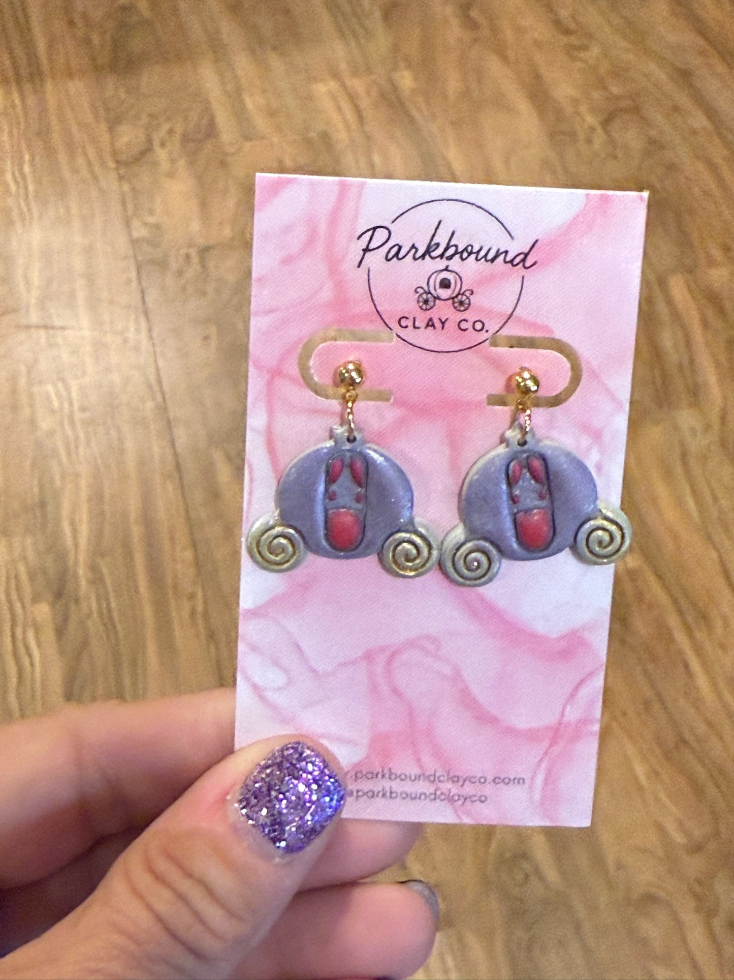 Enchanted Carriage Earrings – Fairytale Charm
