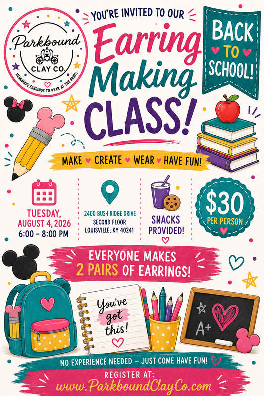 Earring Making Class Ticket | August 4, 2026