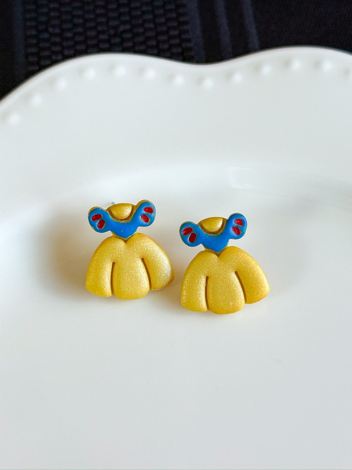 Fairytale Princess Dress Stud Earrings