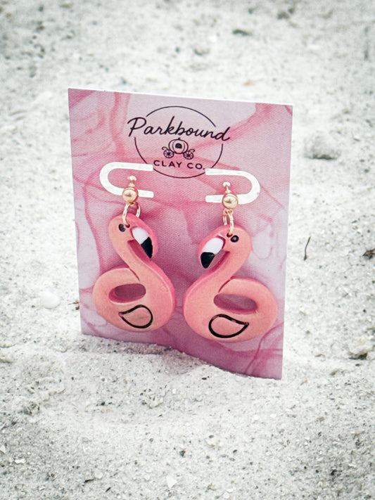 Flamingo Float Earrings