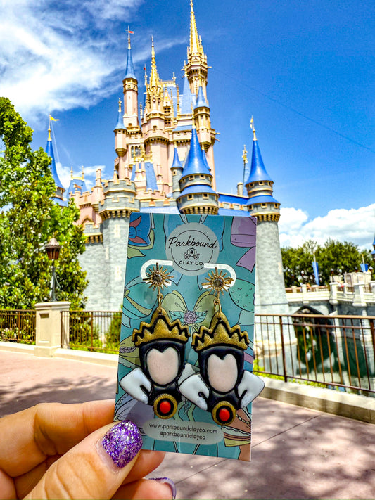 Evil Queen Earrings