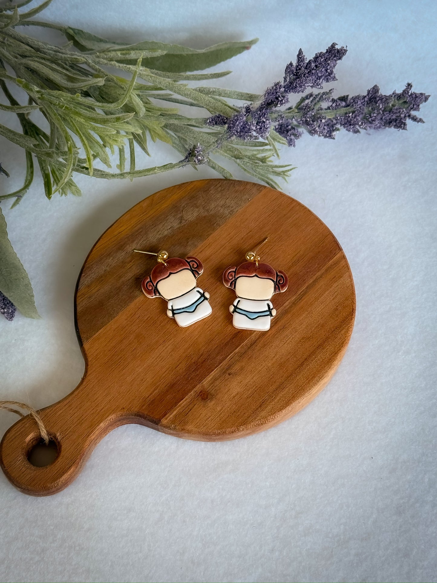 Princess Leia Earrings