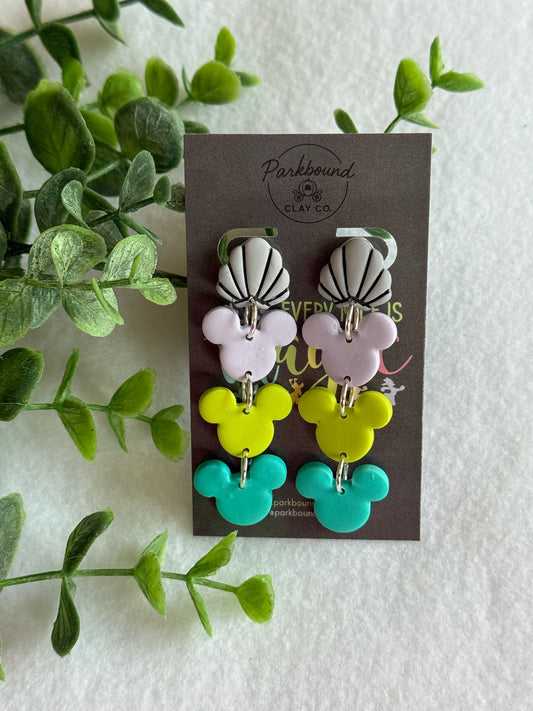 Ursula 5K Inspired Earrings | Disneyland Halloween Half Weekend