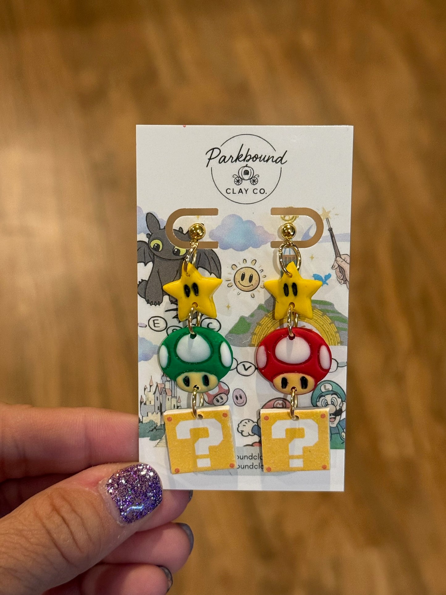 Game Power-Up Earrings